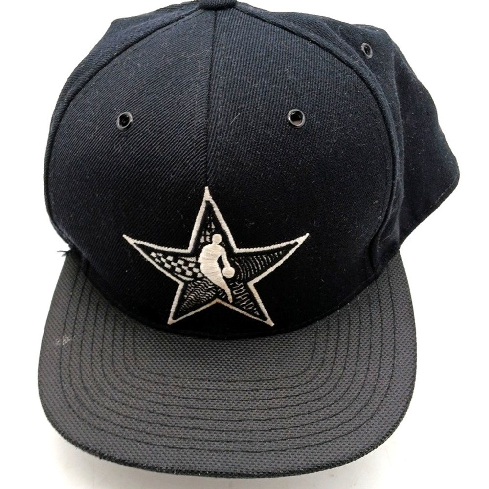 Mitchell and Ness Cap Fitted 7 3/4 NBA Basketball All Star 2015 rare Black‎ Star